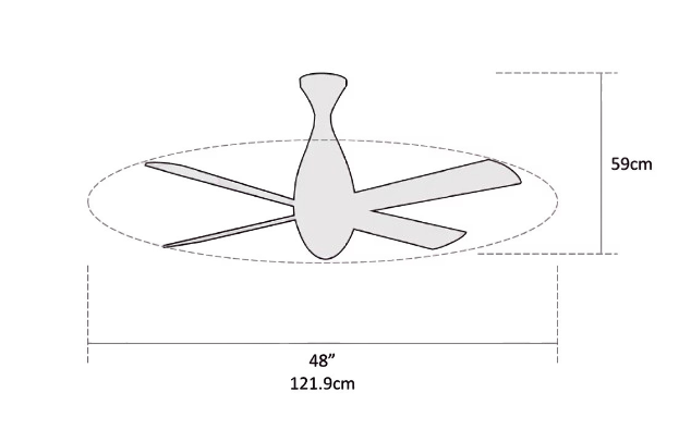 Ventilador de Techo Euro 48